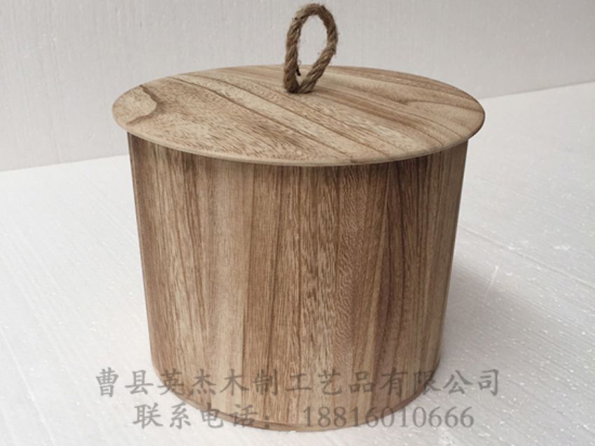 點擊查看詳細(xì)信息<br>標(biāo)題：木制米捅 茶葉桶 閱讀次數(shù)：1124