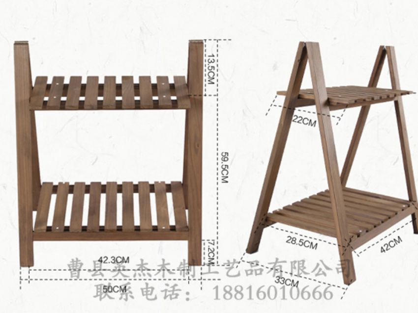 點擊查看詳細(xì)信息<br>標(biāo)題：木制花盆架 閱讀次數(shù)：1256