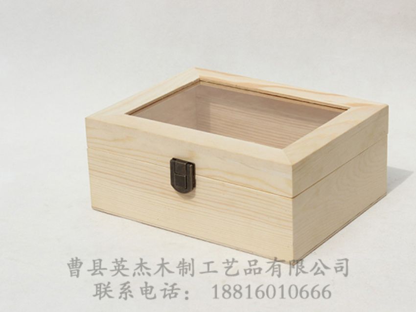 點擊查看詳細信息<br>標題：松木原木色亞克力蓋子木盒 閱讀次數：3056